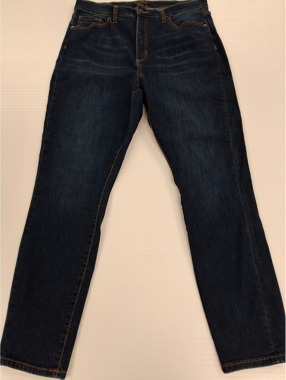 Banana Republic Curvy High-Rise Skinny Jeans Size 32/14 Dark Blue